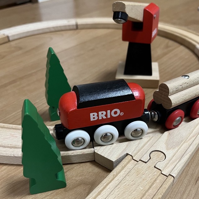 BRIO(ブリオ)のBRIO クラシック　貨物輸送セット キッズ/ベビー/マタニティのおもちゃ(電車のおもちゃ/車)の商品写真