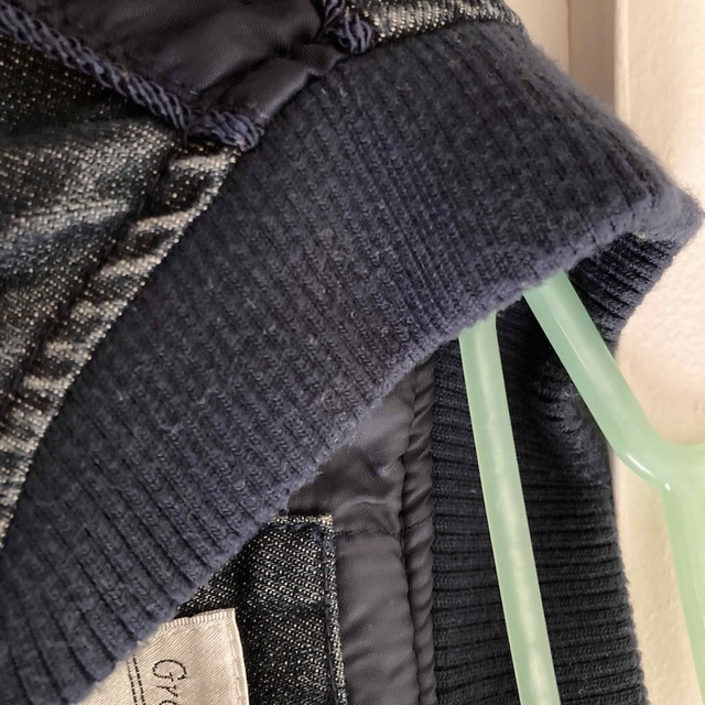 デニムジャケット　ナイロンジャケット　中綿　M メンズ メンズのジャケット/アウター(ナイロンジャケット)の商品写真