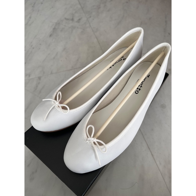 レペット　repetto バレリーナ カミーユ バレエシューズ　ホワイト　37