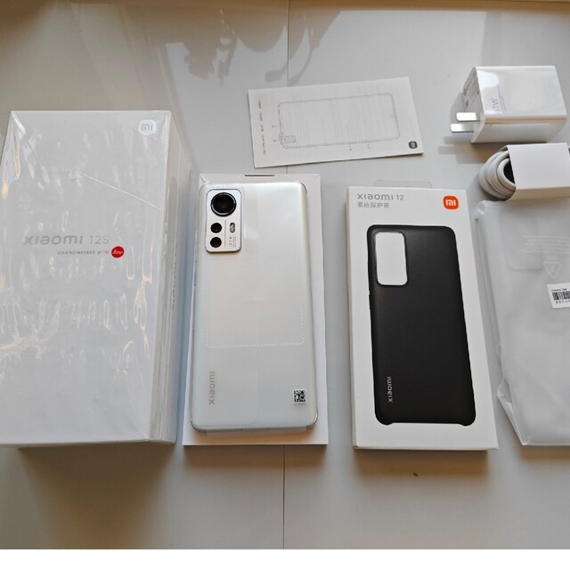 Xiaomi 12S　ホワイト　12GB 512GB　CN版　最上位　ハイエンドスマートフォン/携帯電話