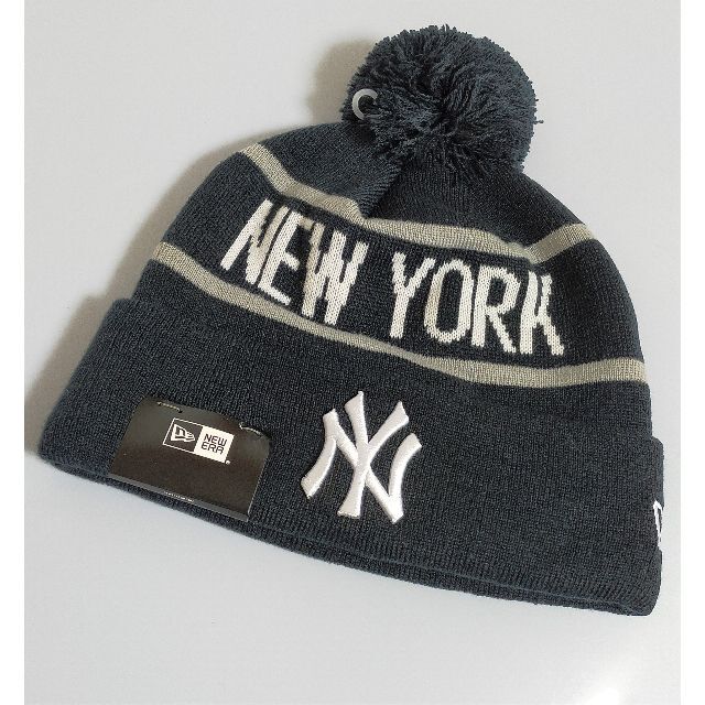 ニューヨーク・ヤンキース　NEW ERA　ニット帽　ビーニー