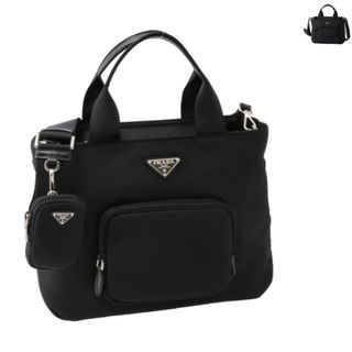 プラダ(PRADA)のプラダ PRADA トートバッグ Re-Nylon ナイロン ショルダーバッグ 1BG354B1M RV44 (ハンドバッグ)