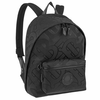 Burberry 8043706 MONOGRAM JACQUARD Backpack Black