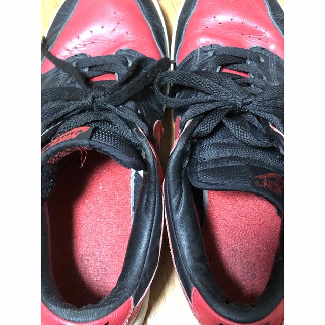 NIKE(ナイキ)のナイキダンクロー黒赤jdスポーツ別注 メンズの靴/シューズ(スニーカー)の商品写真