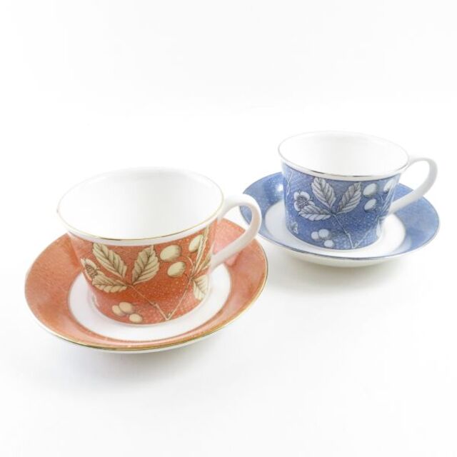 WEDGWOOD ウェッジウッド フランシス＆フランシスブルー カップ＆ソーサー 2客 セット SC6015B3 | フリマアプリ ラクマ