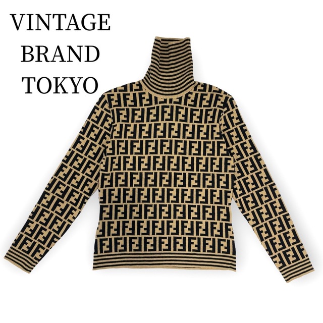 超ポイントアップ祭 FENDI 秋冬 ロゴニットセーター レディース eu