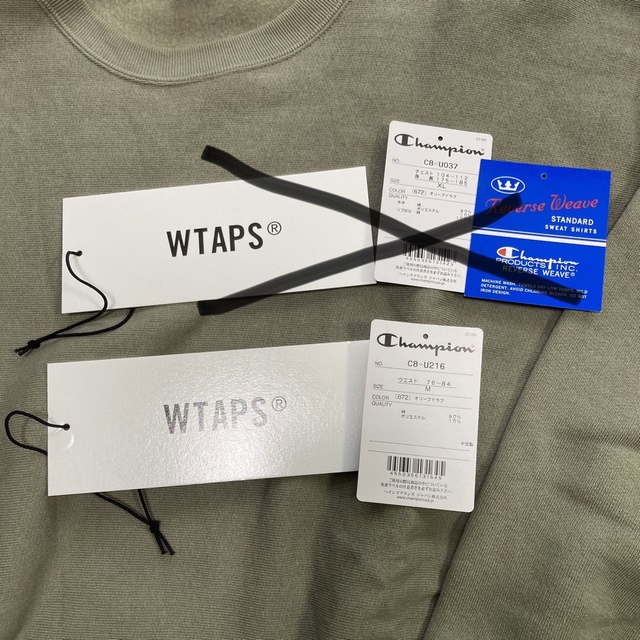 wtaps champion スウェット パンツ Mサイズ 3