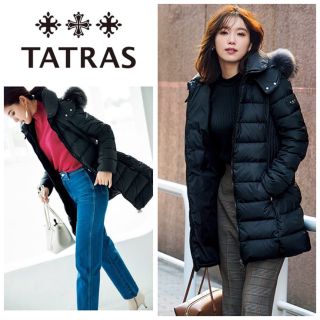 タトラス(TATRAS)の今期新作 新品 14万 Gカード付 タトラス 国内正規品 サルマ 01 ブラック(ダウンコート)