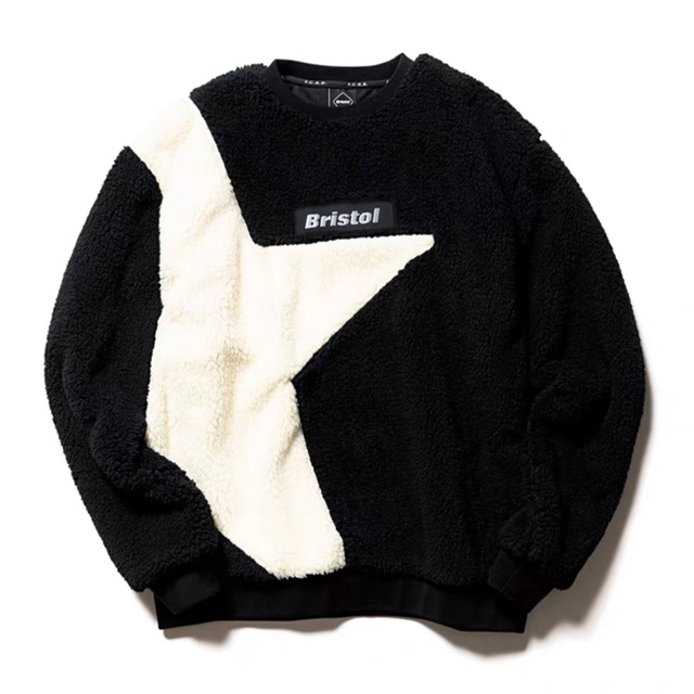 【未使用品】FCRB 22AW BOA FLEECE CREWNECK TOP