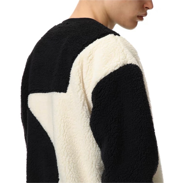 F.C.R.B. - FCRB BOA FLEECE BIG STAR CREWNECK TOP 黒の通販 by ...