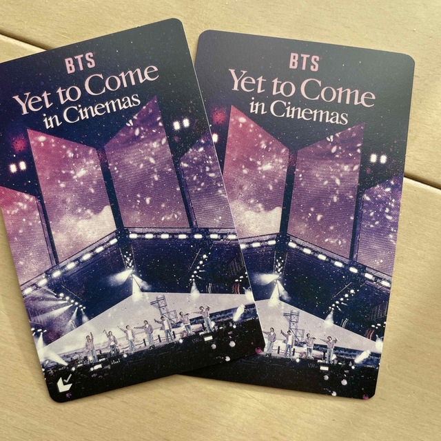 BTS ムビチケ　Yet to come in Cinema