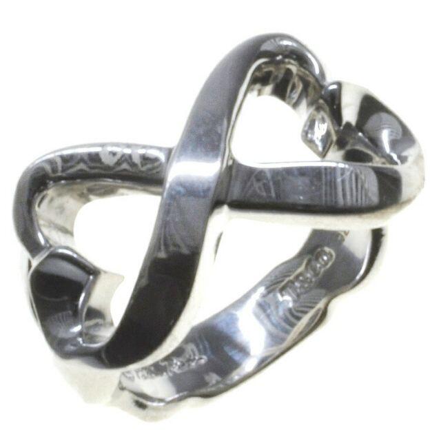 Tiffany & Co. - ティファニー ラビング ダブルハート リング 指輪の 