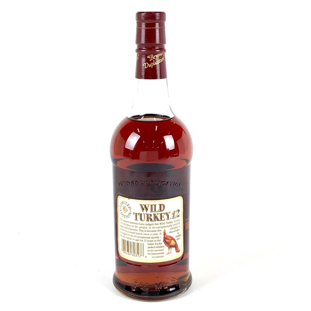 保証書付】 ワイルドターキー 12年 750ml 旧旧ボトル ウイスキー