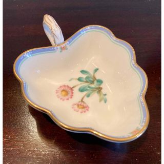 ノリタケ(Noritake)のノリタケ フローラルヴィラ FLORALVILLA小皿 Noritakeリーフ型(陶芸)