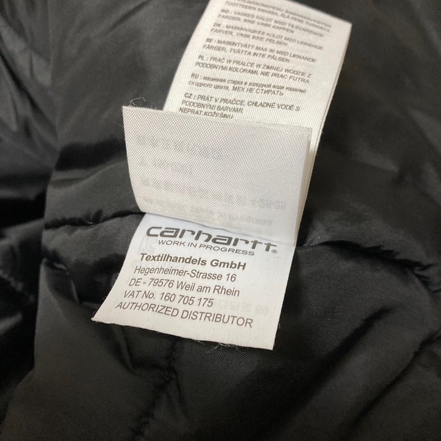 carhartt(カーハート)の【超美品】カーハート トラッパーパーカ　マウンテンジャケット　ダウン　M 黒 メンズのジャケット/アウター(ダウンジャケット)の商品写真