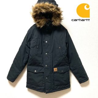 カーハート(carhartt)の【超美品】カーハート トラッパーパーカ　マウンテンジャケット　ダウン　M 黒(ダウンジャケット)