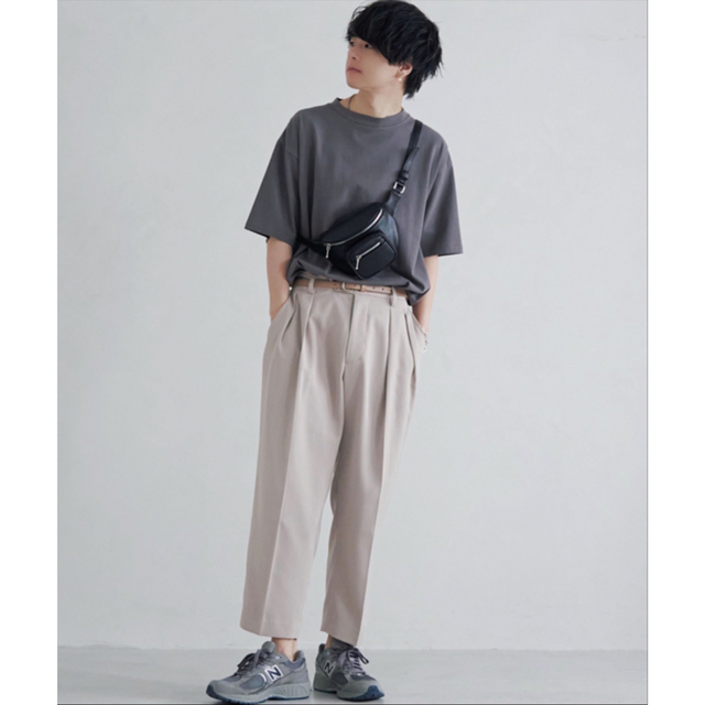 WYM  RATINE SEMI WIDE TAPERED SLACKS M メンズのパンツ(スラックス)の商品写真