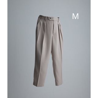 WYM  RATINE SEMI WIDE TAPERED SLACKS M(スラックス)