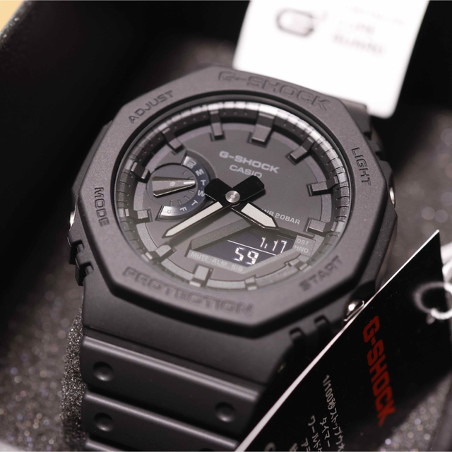 CASIO(カシオ)の【新品未使用】casio G-SHOCK GA-2100-1AJ1F メンズの時計(腕時計(アナログ))の商品写真