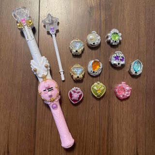 魔法つかいプリキュア! リンクルステッキ　ストーン10個(キャラクターグッズ)