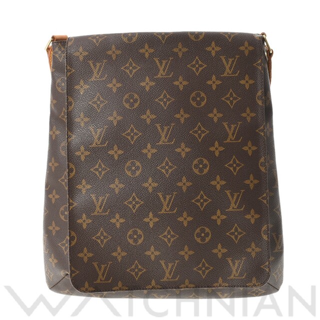 LOUIS VUITTON - 中古 ルイ ヴィトン LOUIS VUITTON M51256 SL1021 レディース ショルダーバッグ モノグラム ブラウン モノグラムキャンバス