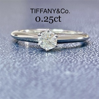 ティファニー(Tiffany & Co.)のPT950 ティファニー TIFFANY&Co. ダイヤモンドリング(リング(指輪))