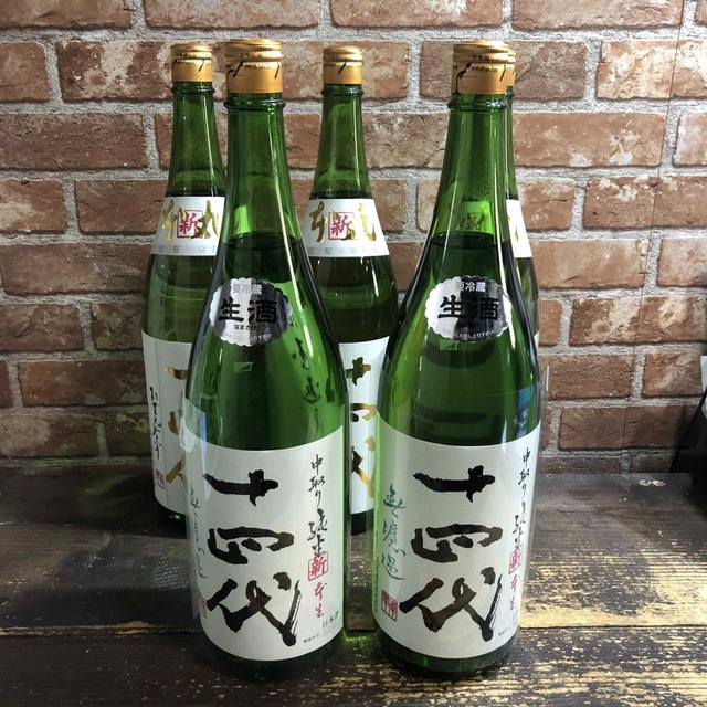 高木酒造　十四代　無濾過　角新 1800ml 2本セット