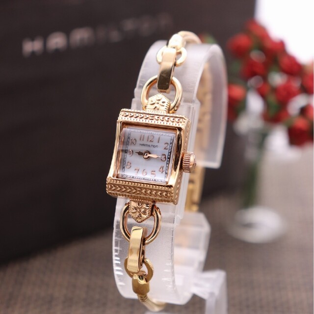正規品【新品電池】HAMILTON レディハミルトン/動作良好 H312410-
