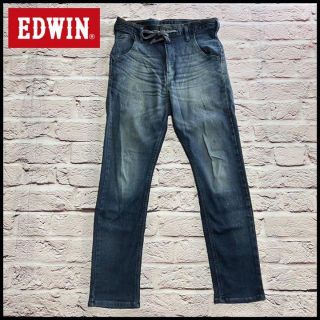 エドウィン(EDWIN)のEDWIN　エドウィン　デニム　ジーンズ　ジーパン　パンツ　ウエスト紐【S】(デニム/ジーンズ)