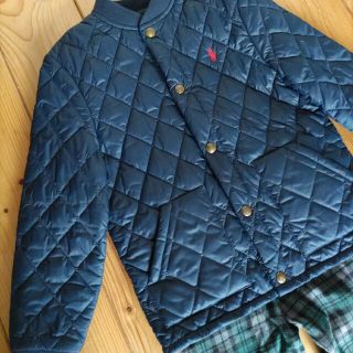 ポロラルフローレン(POLO RALPH LAUREN)のポロラルフローレン男の子キルティングジャケット120-130パンツ2枚付(ジャケット/上着)