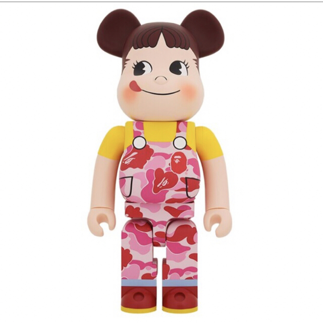 BE＠RBRICK  BAPE(R) × ペコちゃん 1000%　ピンクおもちゃ