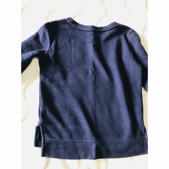 GAP Kids(ギャップキッズ)のGAP KIDS   スパンコール　裏起毛トップス キッズ/ベビー/マタニティのキッズ服女の子用(90cm~)(Tシャツ/カットソー)の商品写真