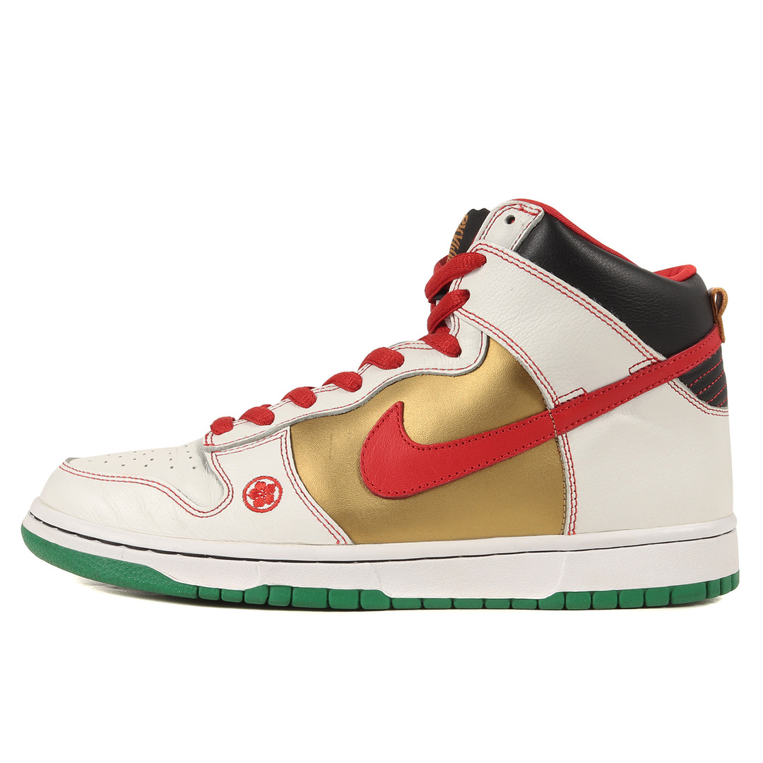 NIKE ナイキ DUNK HIGH PRO SB MONEY CAT / 招き猫 2007年製 305050-162 ダンク ハイ プロ マネーキャット ホワイト チルレッド サイズ：US9.5 27.5cm スニーカー スケボー【メンズ】【美品】