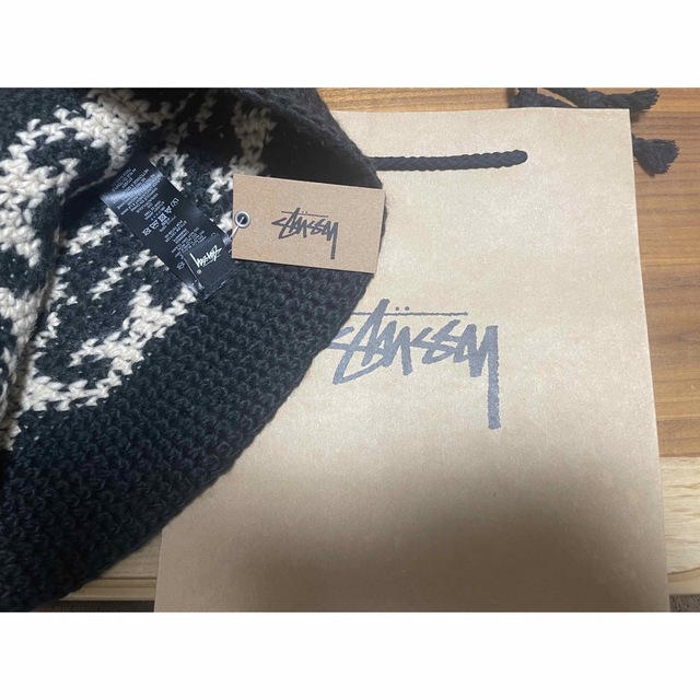 STUSSY   STUSSY SS KNIT BUCKET HAT SS ハットの通販 by モリア's