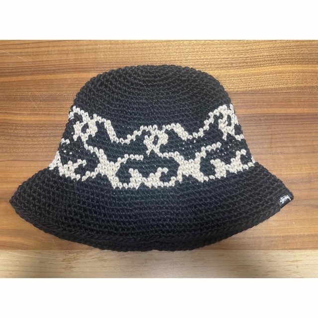 STUSSY SS KNIT BUCKET HAT 22SS ハット 早い者勝ち 4200円引き