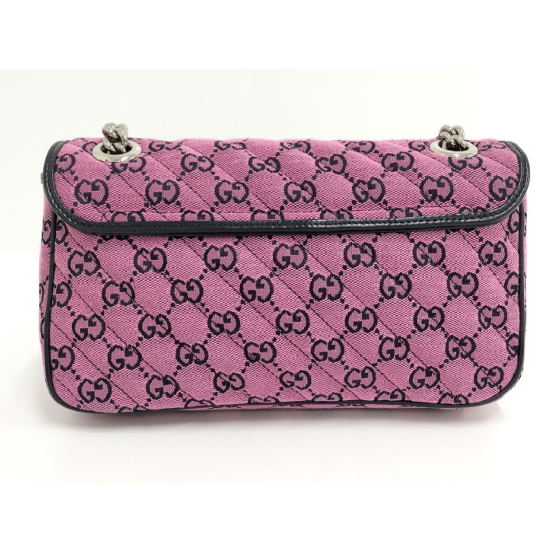 GUCCI ショルダーバッグ GGマーモント ピンク 443497 GUCCI ショルダーバッグ GGマーモント ピンク 443497