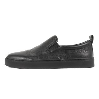 クーティー(COOTIE)のCOOTIE クーティー Tomo＆Co トモアンドコー カーフレザー スリッポン スニーカー Leather Slipon Shoes 22SS ブラック 黒 サイズ：26.0cm シューズ 靴 【メンズ】【中古】【美品】(スニーカー)