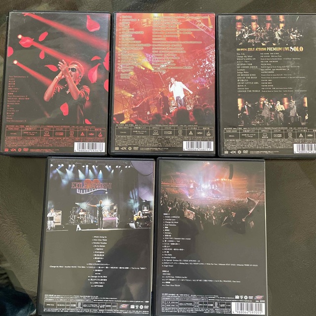 EXILE(エグザイル)のEXILEATSUSHI LIVEDVD  エンタメ/ホビーのDVD/ブルーレイ(ミュージック)の商品写真