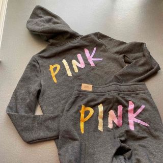 ヴィクトリアズシークレット(Victoria's Secret)のヴィクシー　ヴィクトリアシークレット　 PINK スウェット上下　セットアップ(ルームウェア)