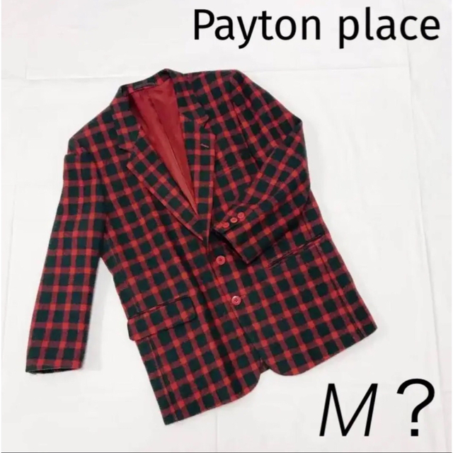 人気特価 PEYTON PLACE ペイトンプレイス チェック テーラード