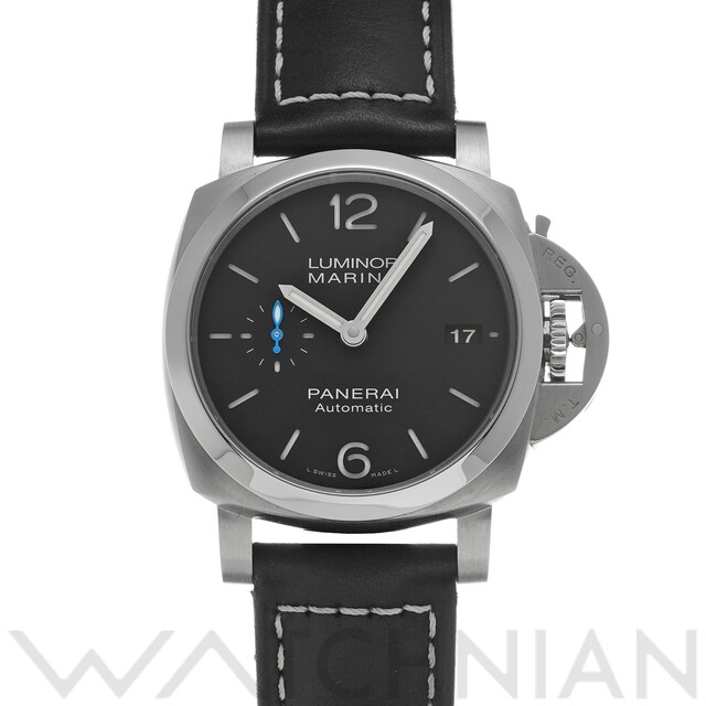 人気ブランドの W番(2020年製造) PAM02392 PANERAI OFFICINE パネライ 中古 - PANERAI OFFICINE ブラック 腕時計 メンズ 腕時計(アナログ)