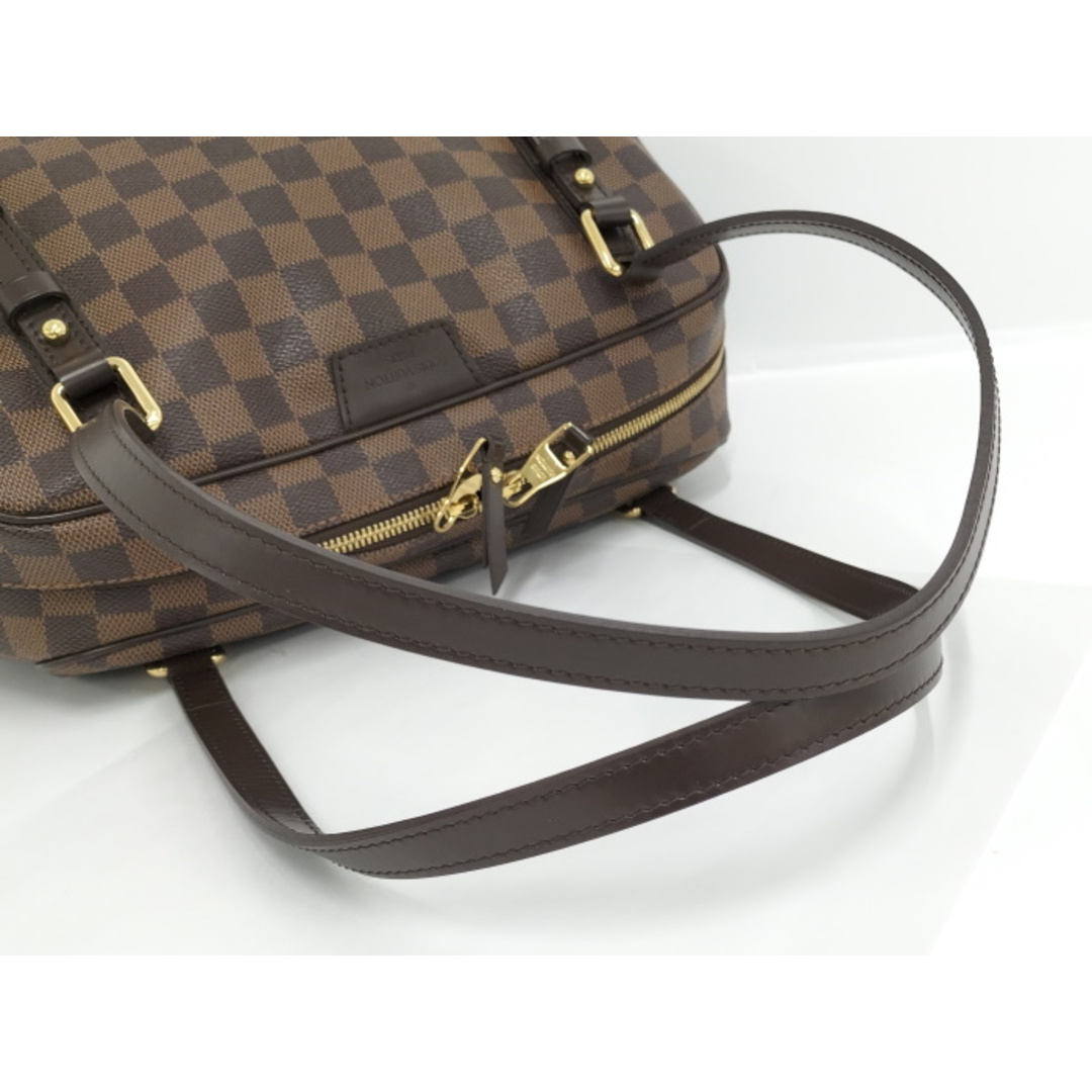 LOUIS VUITTON リヴィントンGM ショルダーバッグ ダミエ エベヌ