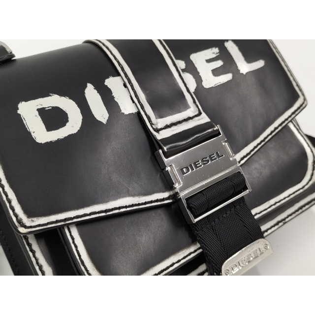 DIESEL(ディーゼル)のDIESEL 2WAYショルダーバッグ ミスマッチ クロスボディ レザー メンズのバッグ(その他)の商品写真