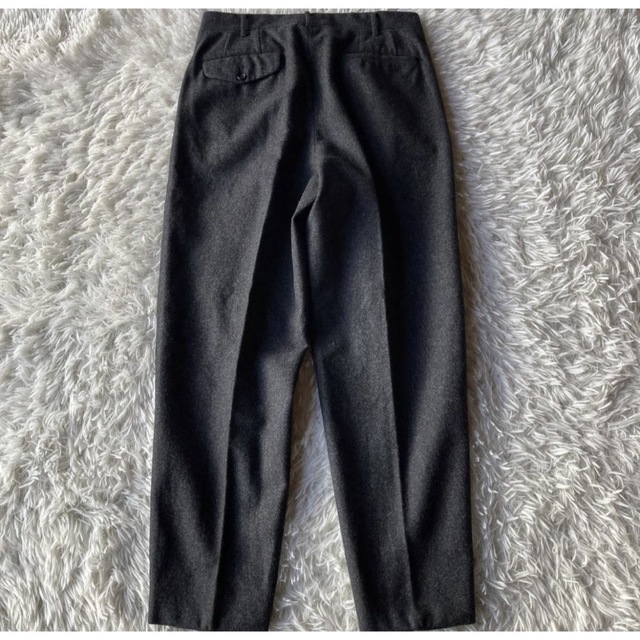 80s comme des garçons homme wool slacks