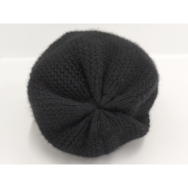 CHANEL - CHANEL ニットキャップ スパンコールロゴ カシミア CHANEL - CHANEL ニットキャップ スパンコールロゴ カシミア
