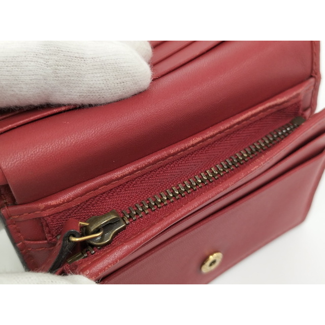 GUCCI コンパクトウォレット GGスプリーム チェリー 二つ折り財布 最