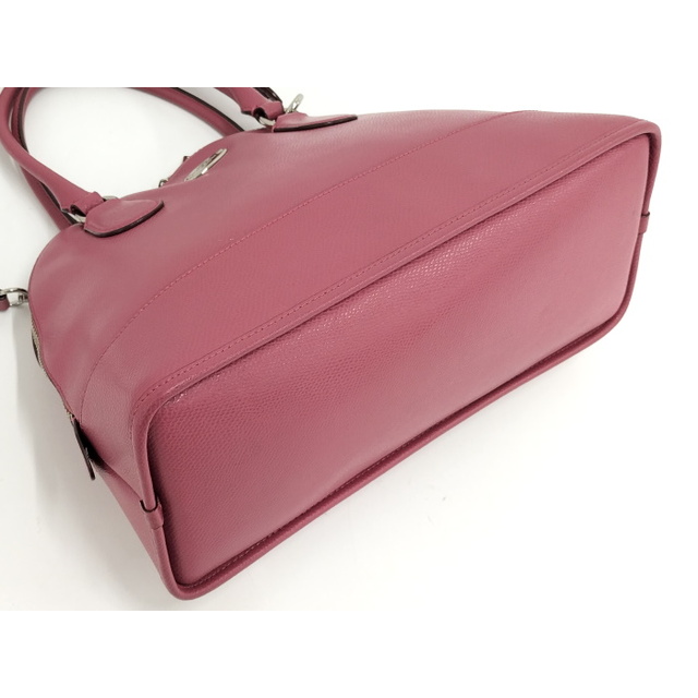COACH - COACH 2WAYショルダーバッグ レザー ピンク F33909の COACH - COACH 2WAYショルダーバッグ レザー ピンク F33909の