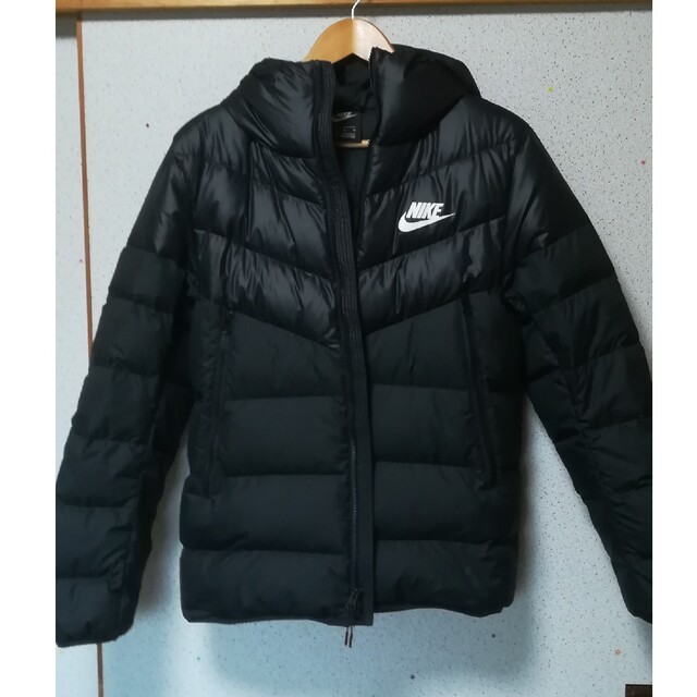 NIKE - 美品!ナイキ ダウンジャケット ダウン ブラック Mの通販 by