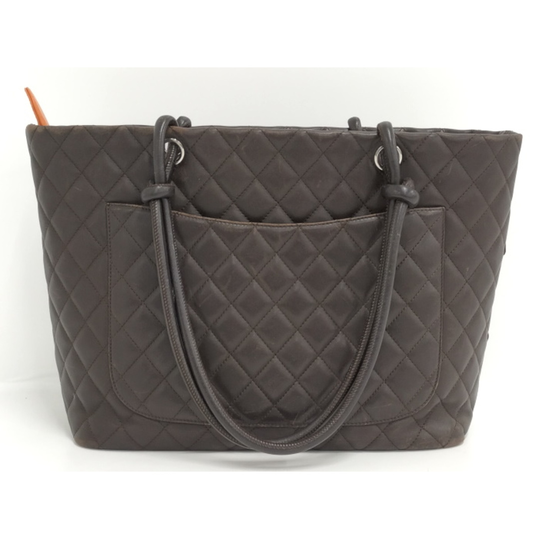 CHANEL - CHANEL カンボンライン ラージ トートバッグ レザー CHANEL - CHANEL カンボンライン ラージ トートバッグ レザー