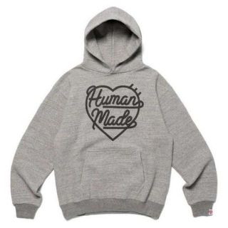 ヒューマンメイド(HUMAN MADE)の22AW Human Made Heart Sweat Hoodie グレー L(パーカー)